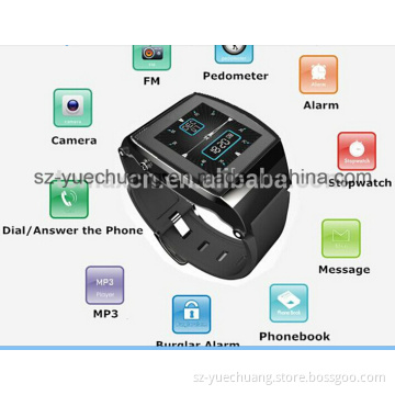 Dual Card Smart Phone Watch with Multi Function in Driving /Sporting /Watching